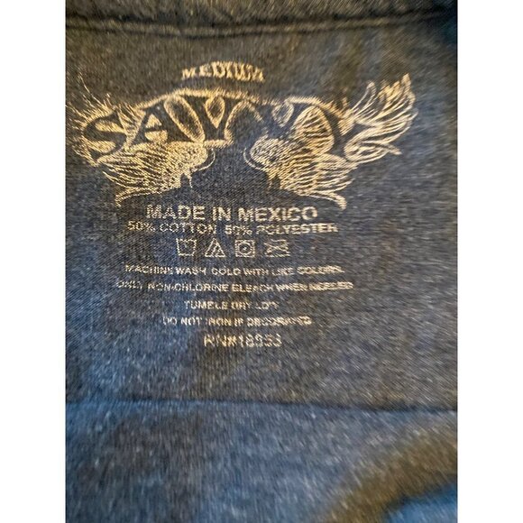 Get Busy Drink Pepsi Cola Blue T Shirt Size Medium Short Sleeve Crew Neck - Picture 3 of 5